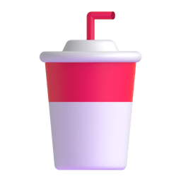 Cup with Straw